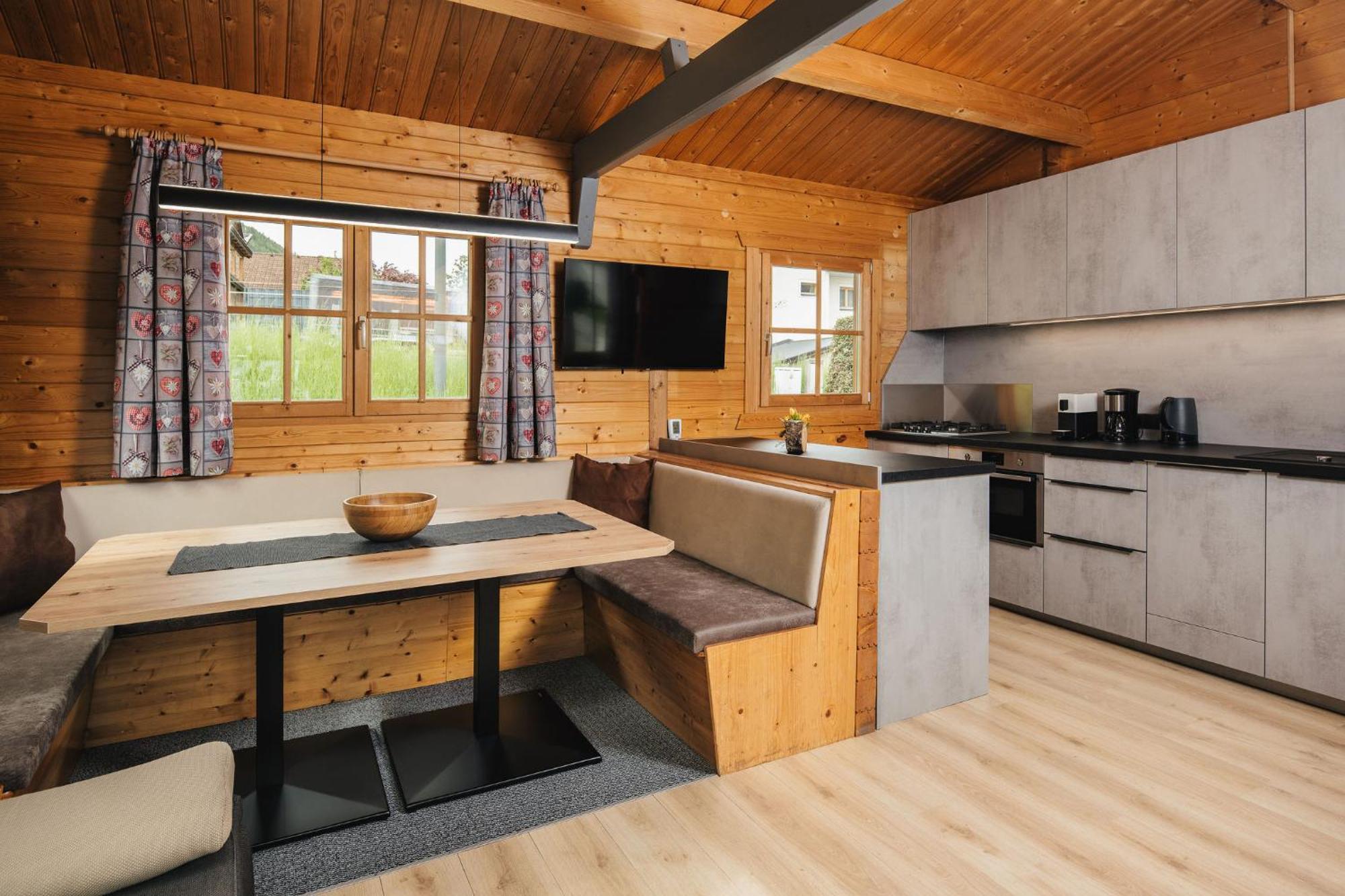 Camping Dreilaendereck Blockhuetten & Apartments リート・イム・オーバーインタール エクステリア 写真