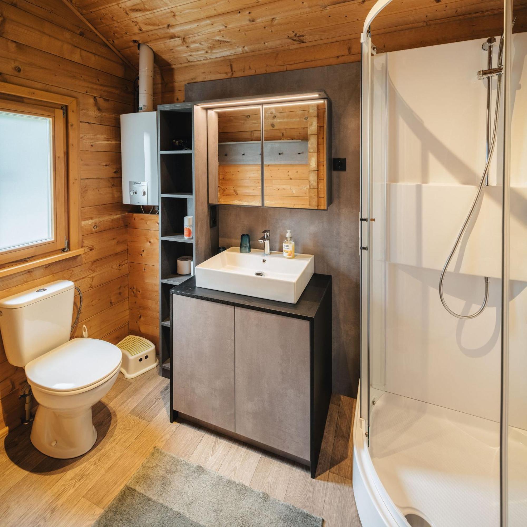 Camping Dreilaendereck Blockhuetten & Apartments リート・イム・オーバーインタール エクステリア 写真