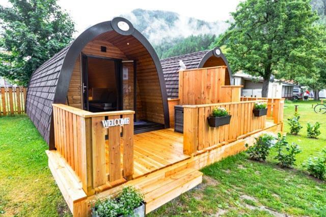 Camping Dreilaendereck Blockhuetten & Apartments リート・イム・オーバーインタール エクステリア 写真